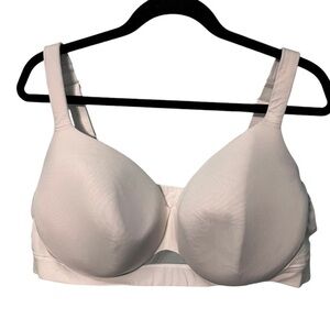 Cacique White underwire Full Coverage Bra Plus Size 46DDD